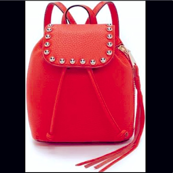 Rebecca Minkoff Handbags - “LIKE NEW” REBECCA MINKOFF BACKPACK (POPPY RED)